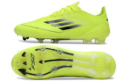 Adidas F50 Elite FG Football Boots - Yellow/Black
