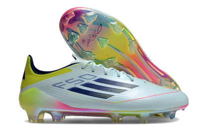 Adidas F50 Elite FG Football Boots - Jade/Blue/Yellow