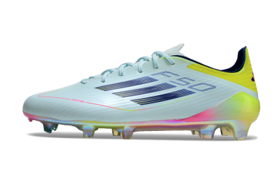 Adidas F50 Elite FG Football Boots - Jade/Blue/Yellow