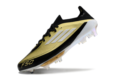 Adidas F50+ Lightstrike Pro FG Football Boots - Gold/Black/White