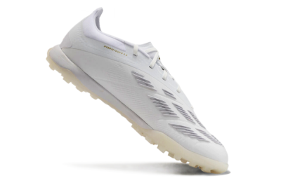 Adidas Predator 24 Elite TF Football Shoes - Beige/White/Gold