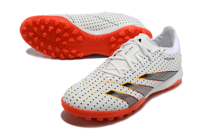 Adidas Predator 24 Elite TF Football Shoes - White/Black/Red