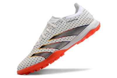 Adidas Predator 24 Elite TF Football Shoes - White/Black/Red