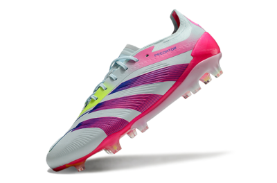 Adidas Predator 24 Elite FG Football Boots - Jade/Blue/Pink