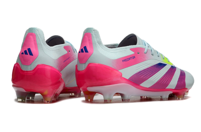 Adidas Predator 24 Elite FG Football Boots - Jade/Blue/Pink