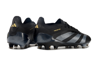 Adidas Predator Elite 24 FG Football Boots - Black/Silver/Yellow