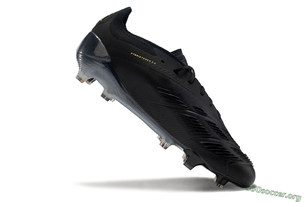 Adidas Predator Elite 24 FG Football Boots - Black/Silver/Yellow 4