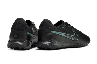 Nike Tiempo Legend 10 Pro TF Football Shoes - Black/Jade