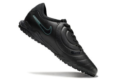 Nike Tiempo Legend 10 Pro TF Football Shoes - Black/Jade