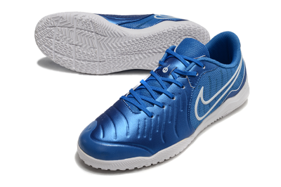 Nike Tiempo Legend 10 Academy IC Football Shoes - Blue/White