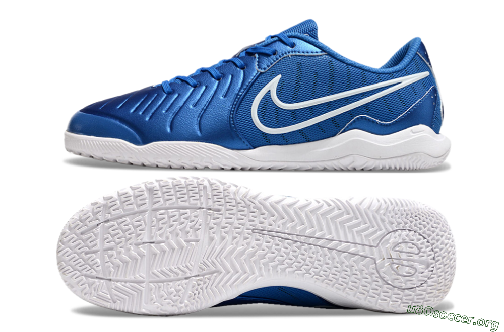 Nike Tiempo Legend 10 Academy IC Football Shoes - Blue/White 1