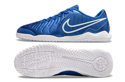Nike Tiempo Legend 10 Academy IC Football Shoes - Blue/White