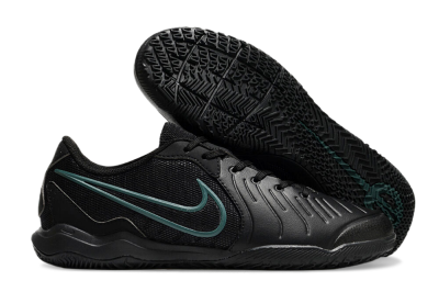 Nike Tiempo Legend 10 Academy IC Football Shoes - Black/Jade