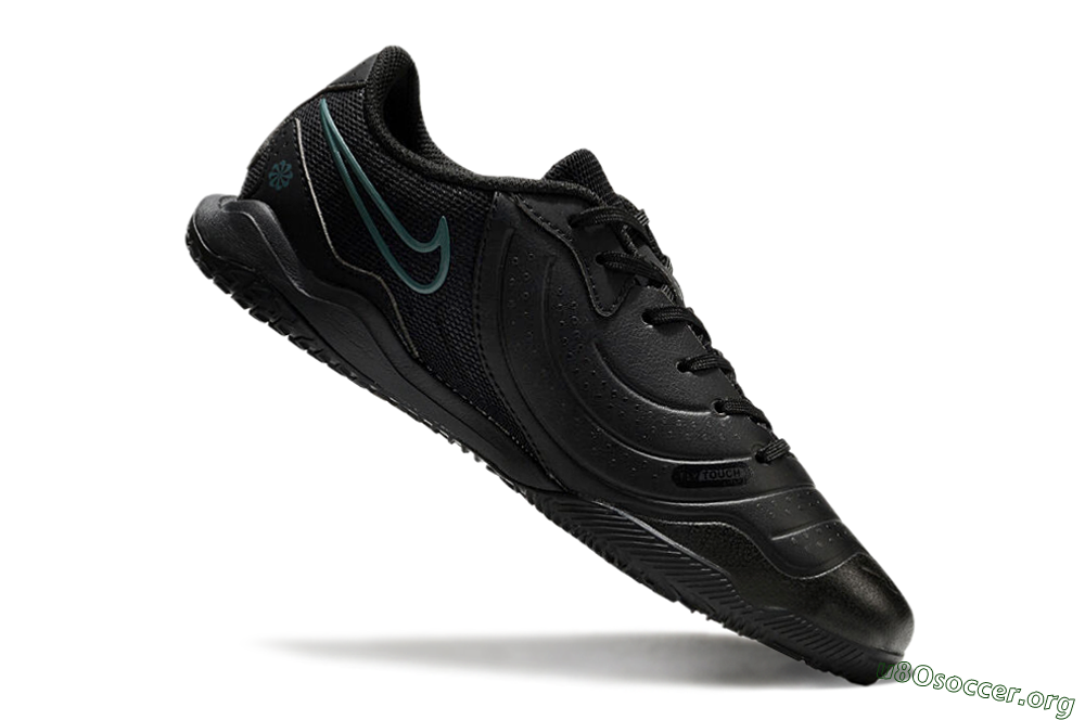 Nike Tiempo Legend 10 Academy IC Football Shoes - Black/Jade 4