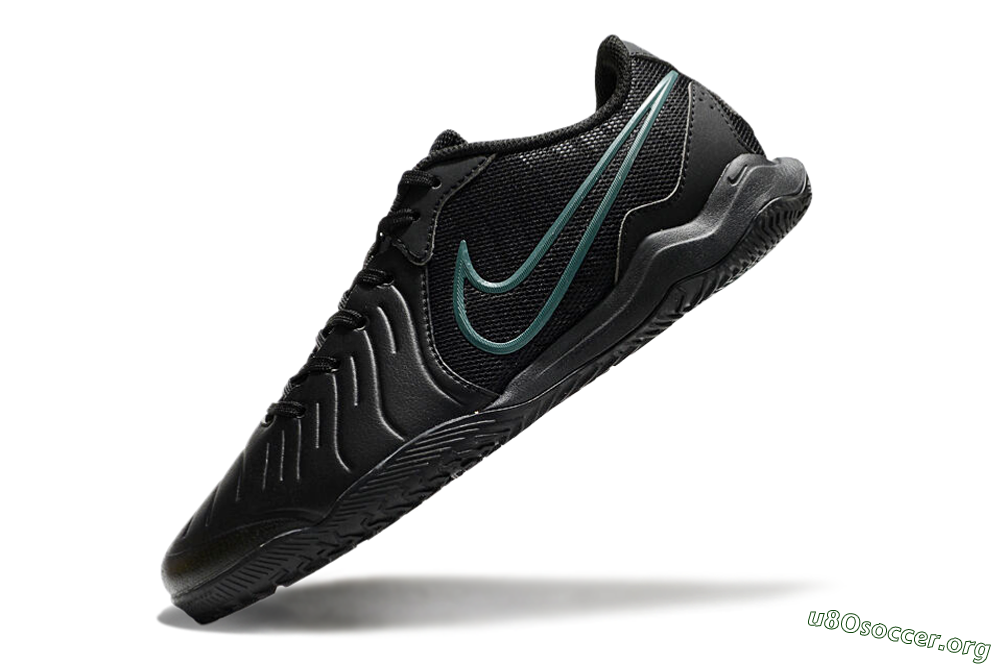 Nike Tiempo Legend 10 Academy IC Football Shoes - Black/Jade 5