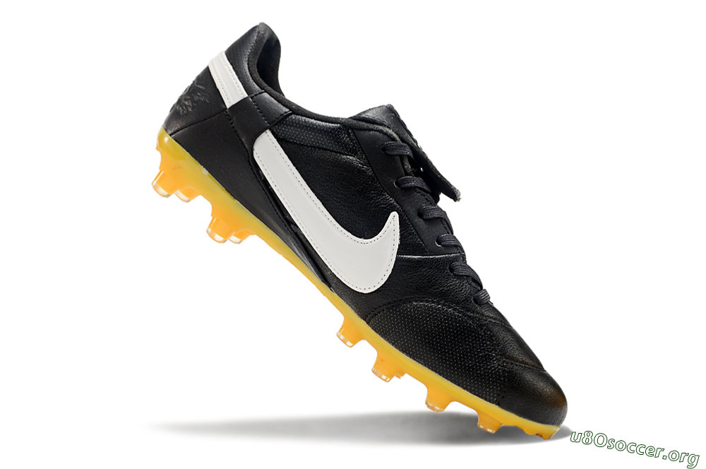 Nike The Premier 3 FG Football Boots - Black/White/Yellow 0