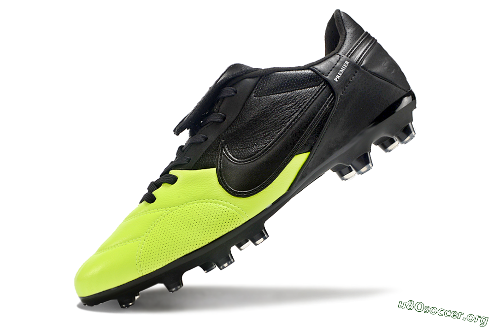 Nike The Premier 3 FG Football Boots - Yellow/Black/White 5