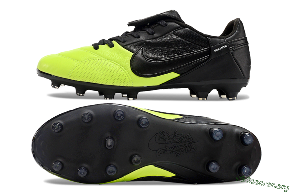 Nike The Premier 3 FG Football Boots - Yellow/Black/White 1