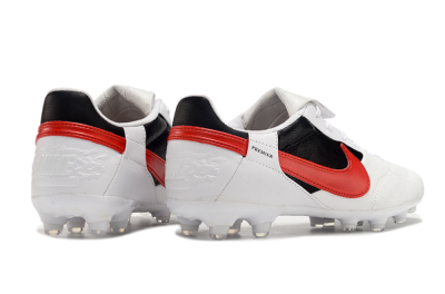 Nike The Premier 3 FG Football Boots - Beige/Red/Black