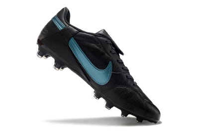Nike The Premier 3 FG Football Boots - Black/Silver/Blue
