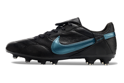Nike The Premier 3 FG Football Boots - Black/Silver/Blue