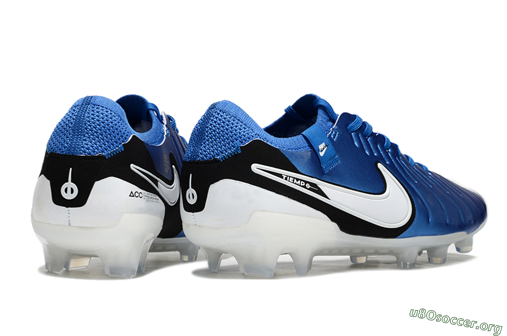 Nike Tiempo Legend 10 Elite FG Football Boots - Blue/White/Black 6