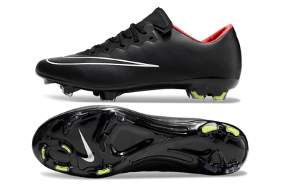 Nike Mercurial Vapor 10 FG Football Boots - Black/White/Orange