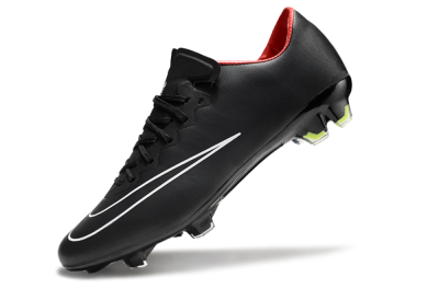 Nike Mercurial Vapor 10 FG Football Boots - Black/White/Orange