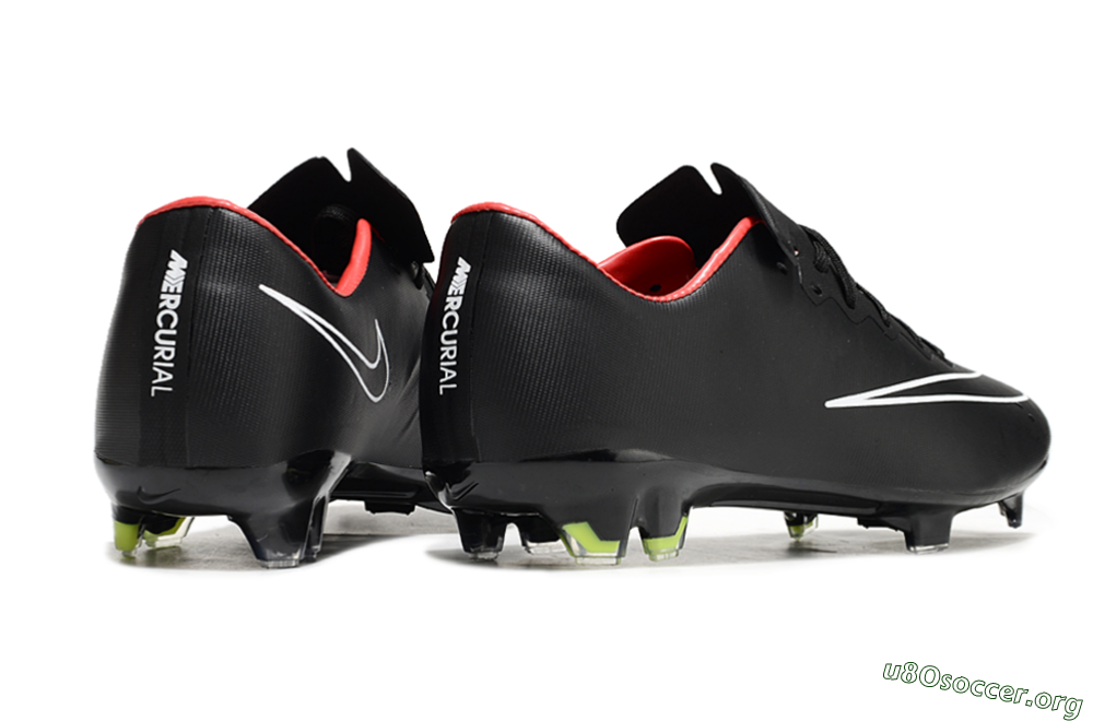 Nike Mercurial Vapor 10 FG Football Boots - Black/White/Orange 6