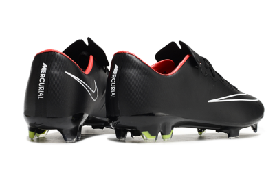 Nike Mercurial Vapor 10 FG Football Boots - Black/White/Orange