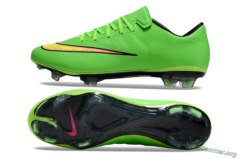 Nike Mercurial Vapor 10 FG Football Boots - Yellow/Red/Gold 1