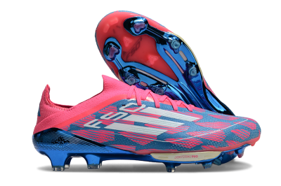 Adidas F50+ Lightstrike Pro FG Football Boots - Blue/Pink/White