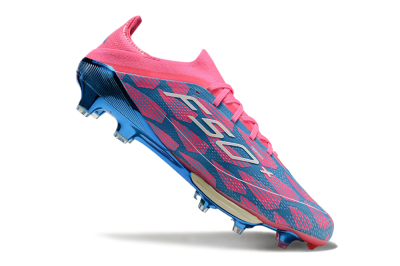Adidas F50+ Lightstrike Pro FG Football Boots - Blue/Pink/White