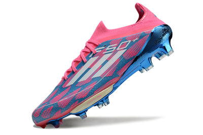 Adidas F50+ Lightstrike Pro FG Football Boots - Blue/Pink/White