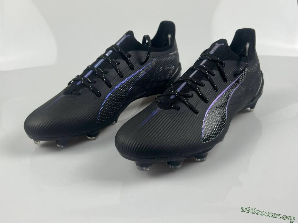 Puma Ultra 5 Ultimate FG Football Boots - Black/Silver/Blue