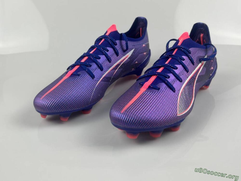 Puma Ultra 5 Ultimate FG Football Boots - Blue/Pink/White