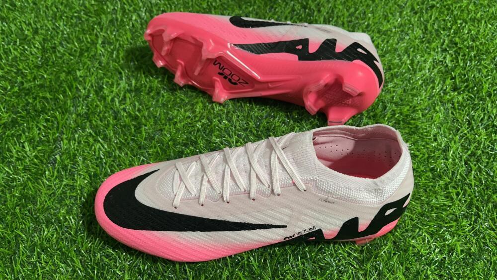 Nike Air Zoom Mercurial Vapor 15 Elite FG Football Boots - Pink/Black
