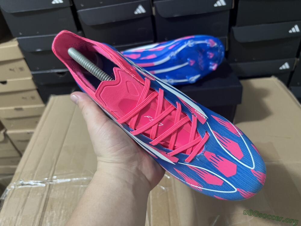 Adidas F50 Elite FG Football Boots - Blue/Red/White