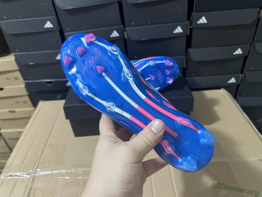 Adidas F50 Elite FG Football Boots - Blue/Red/White
