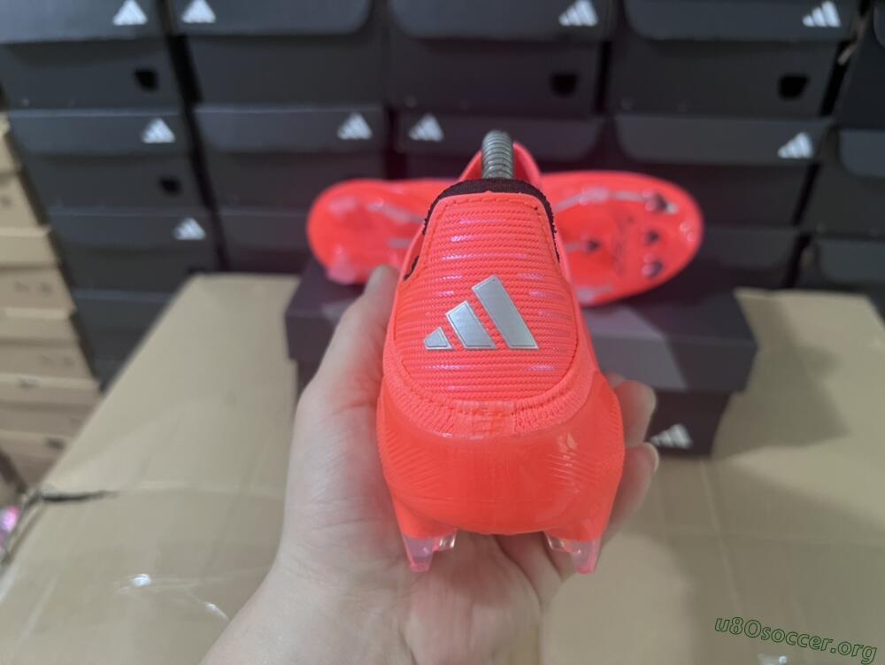 Adidas F50 Elite Laceless FG Football Boots - Red/Blue/Silver