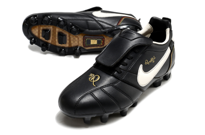 Ronaldo x Nike Tiempo Legend R10 Elite FG Football Boots - Black/White