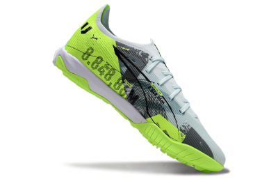 Puma Ultra 5 Ultimate TF Football Shoes - Grey/Green/Black