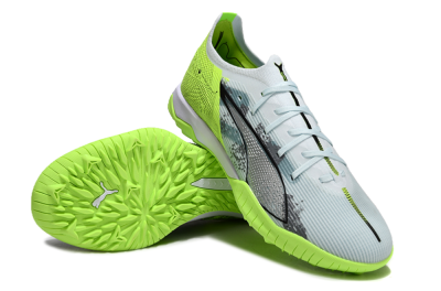 Puma Ultra 5 Ultimate TF Football Shoes - Grey/Green/Black