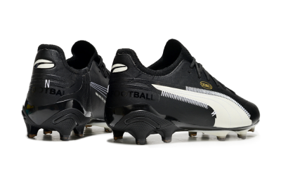 AOF x Puma King Ultimate FG Football Boots - Black/White