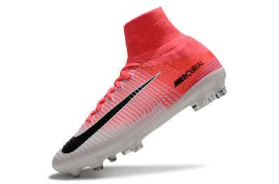 Nike Zoom Mercurial Superfly 5 Elite FG Football Boots - Pink/White/Black
