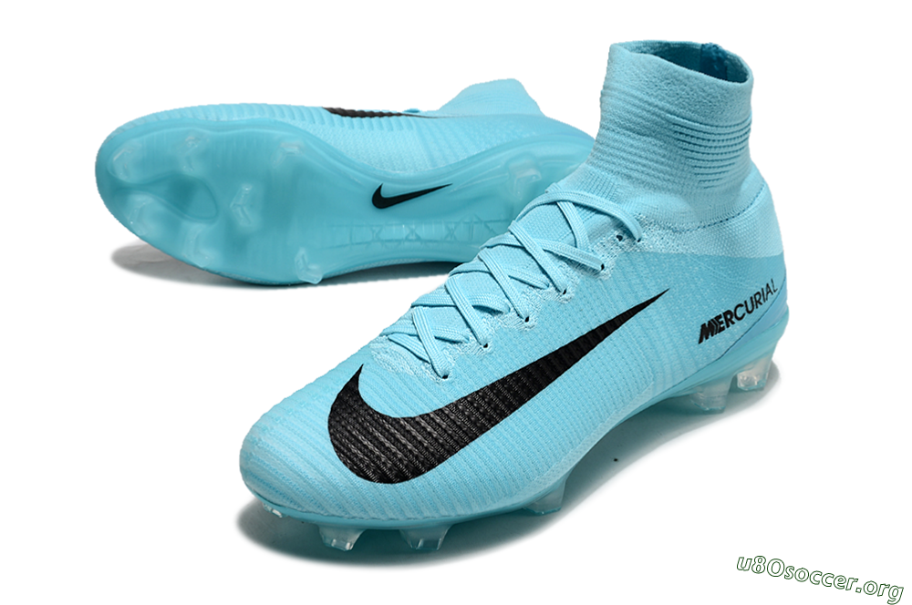 Nike Zoom Mercurial Superfly 5 Elite FG Football Boots - Jade/Black 0