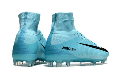 Nike Zoom Mercurial Superfly 5 Elite FG Football Boots - Jade/Black