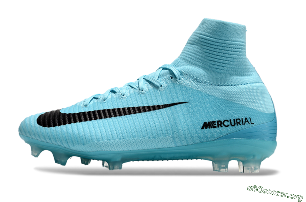 Nike Zoom Mercurial Superfly 5 Elite FG Football Boots - Jade/Black 3