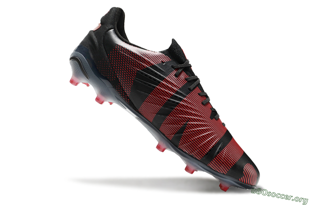 Puma King Ultimate Launch Edition FG Football Boots - Black/Red 4