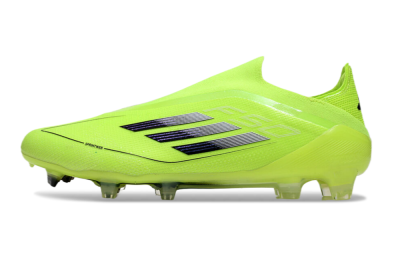 Adidas F50 Elite Laceless FG Football Boots - Yellow/Black